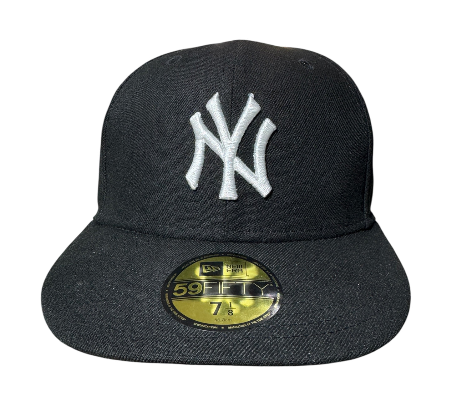 Gorra New Era Yankees New York 59fifty On Negro/b