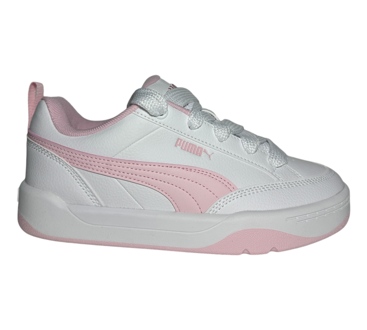 Tenis Puma Park Lifestyle Blanco con rosa - C