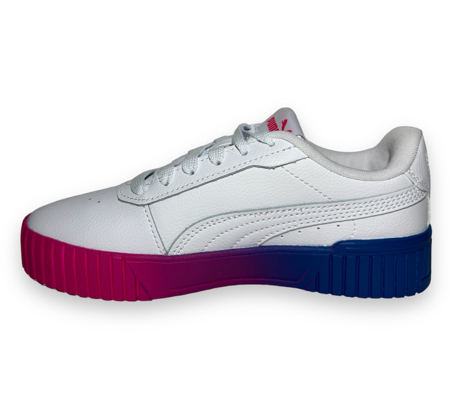 Tenis Puma Carina 2.0 Blanco/Azul/Rosa - C