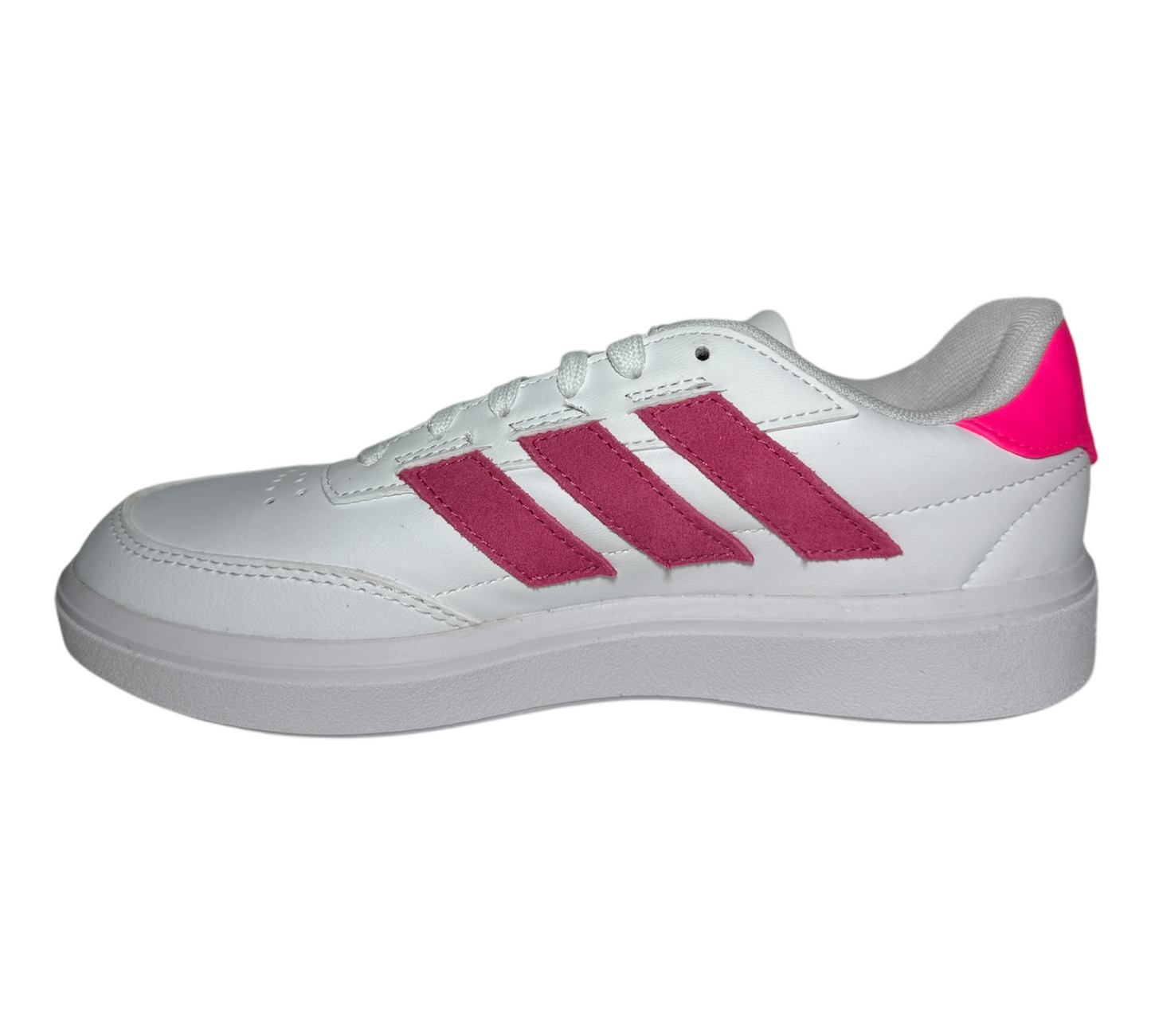 Tenis Adidas Courtblock Bco con Rosa - 463