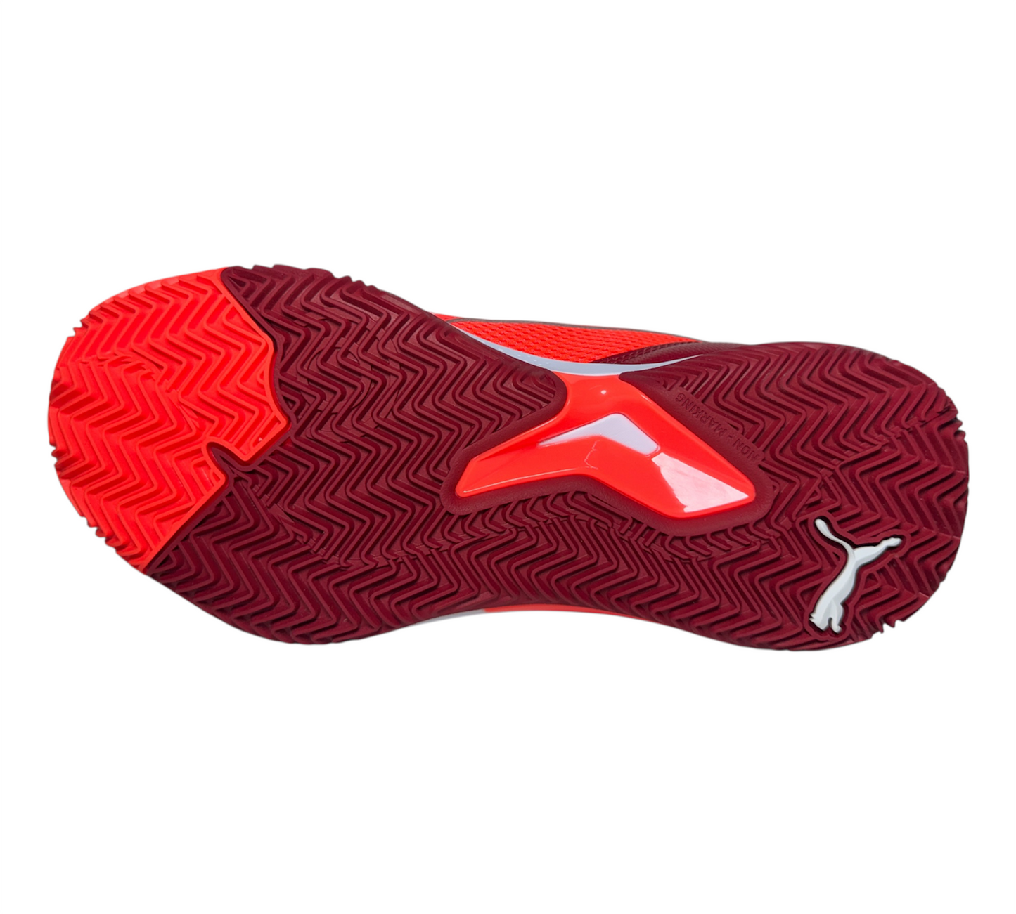 Tenis Puma Para Padel Nova Court Naranja