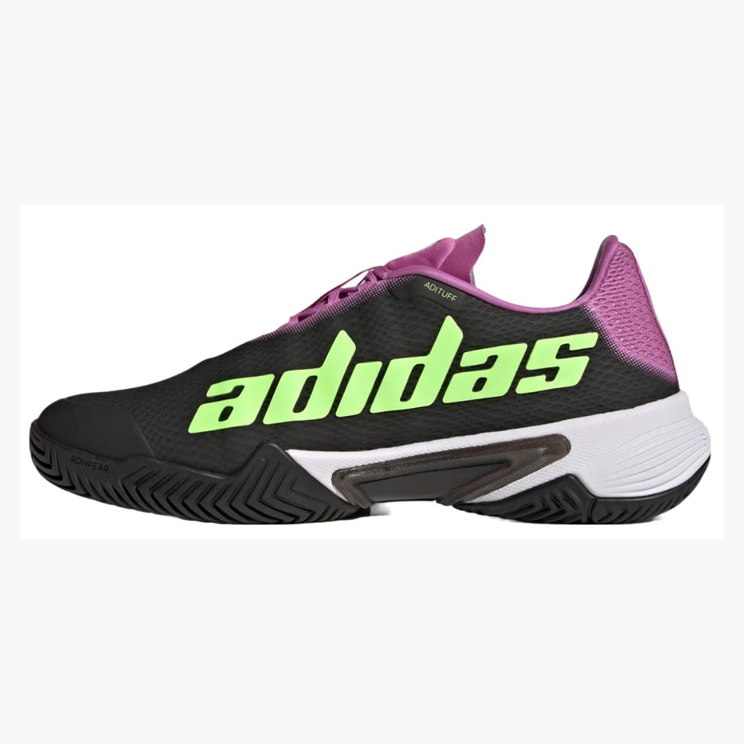 Tenis Adidas Barricade Negro/Lila de Hombre para Tenis