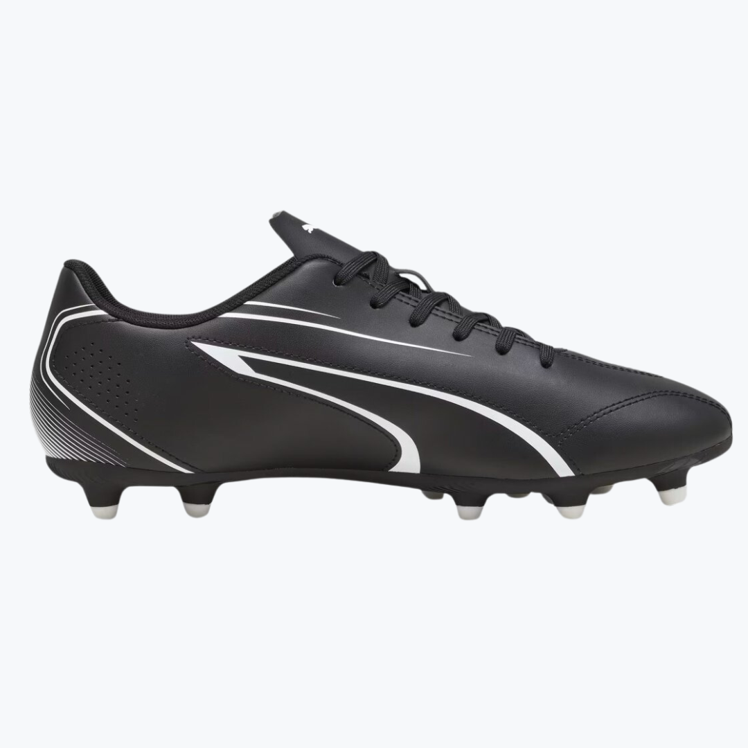 Tachones De Fútbol Puma Vitoria FG/AG Negro/Blanco Hombre - U