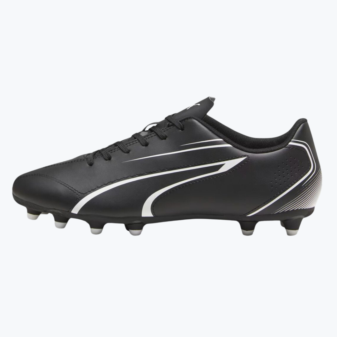 Tachones De Fútbol Puma Vitoria FG/AG Negro/Blanco Hombre - U