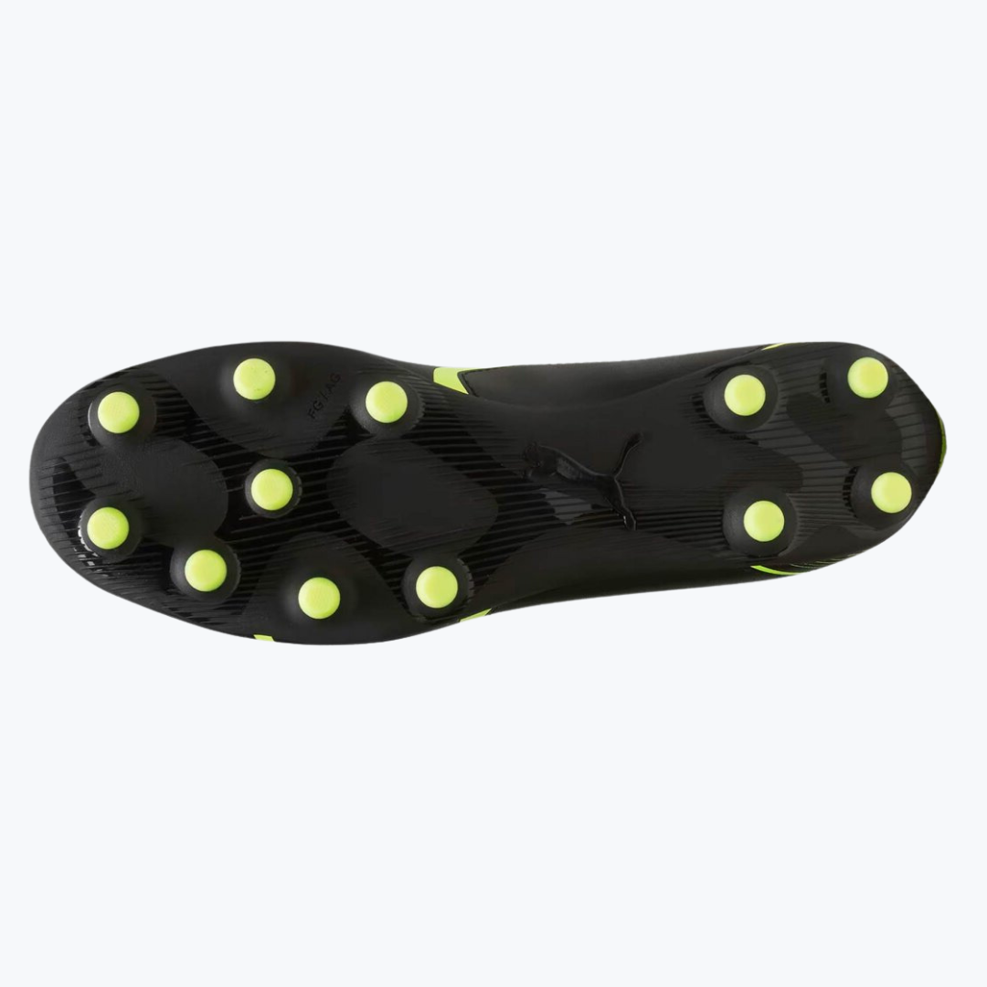 Tachones De Fútbol Puma Vitoria FG/AG Negro/Verde Hombre - U