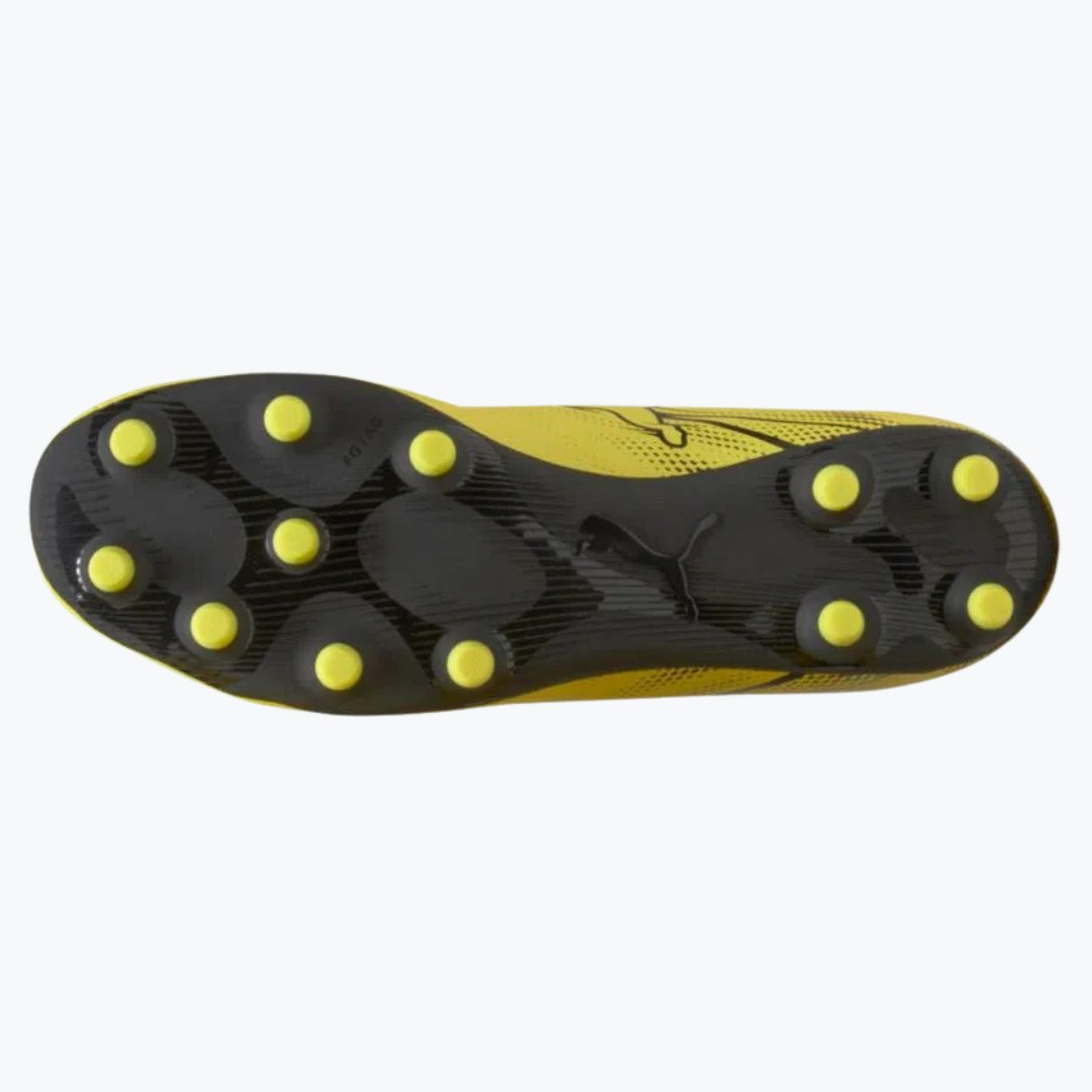 Tachones De Fútbol Puma Attacanto FG/AG Amarillo Hombre