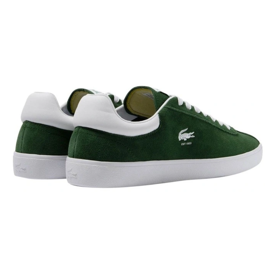 Tenis Lacoste Baseshot Verde/Blanco Hombre - U
