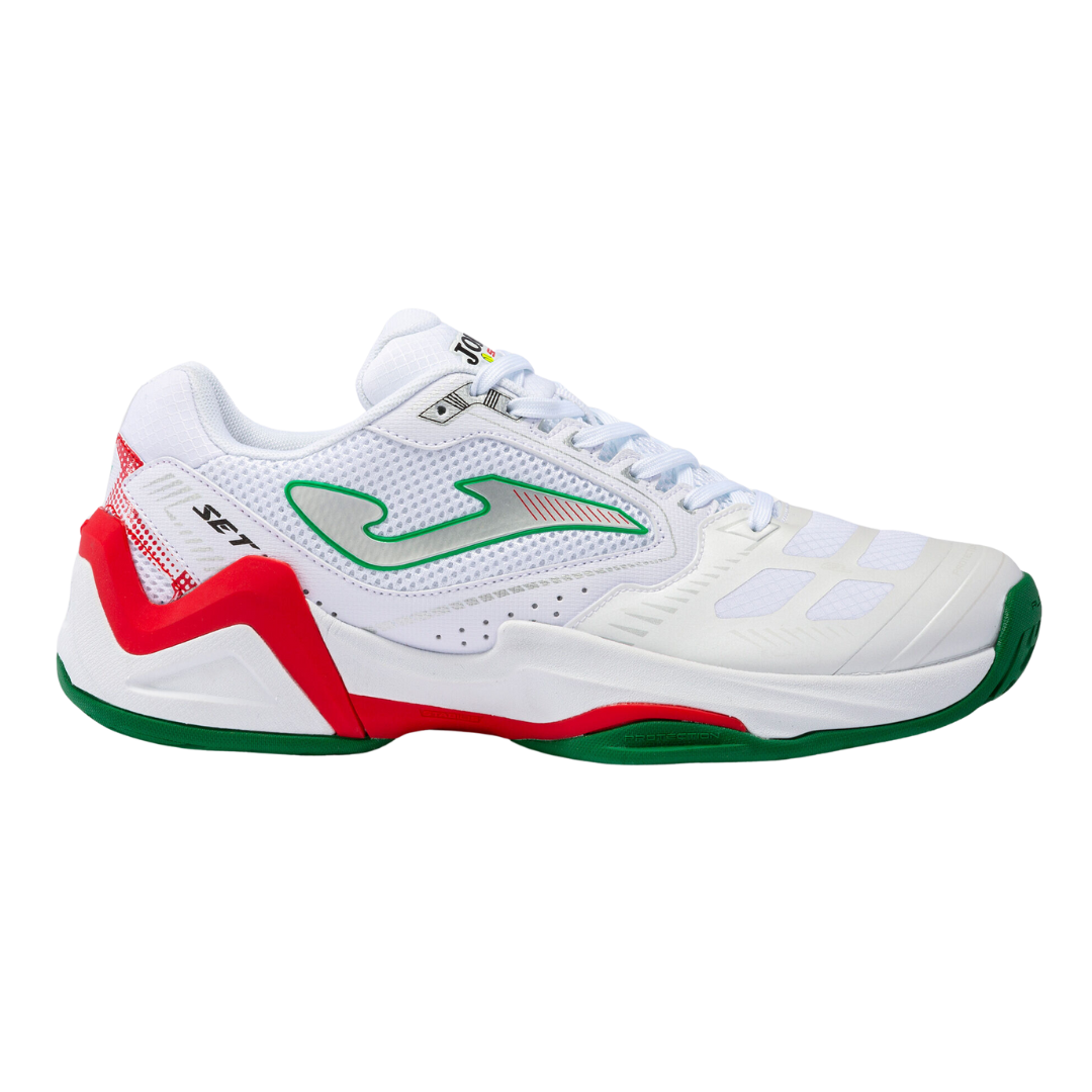 Tenis Joma T.Set 23 Clay Blanco Verde de Hombre para Tenis/Pádel - U