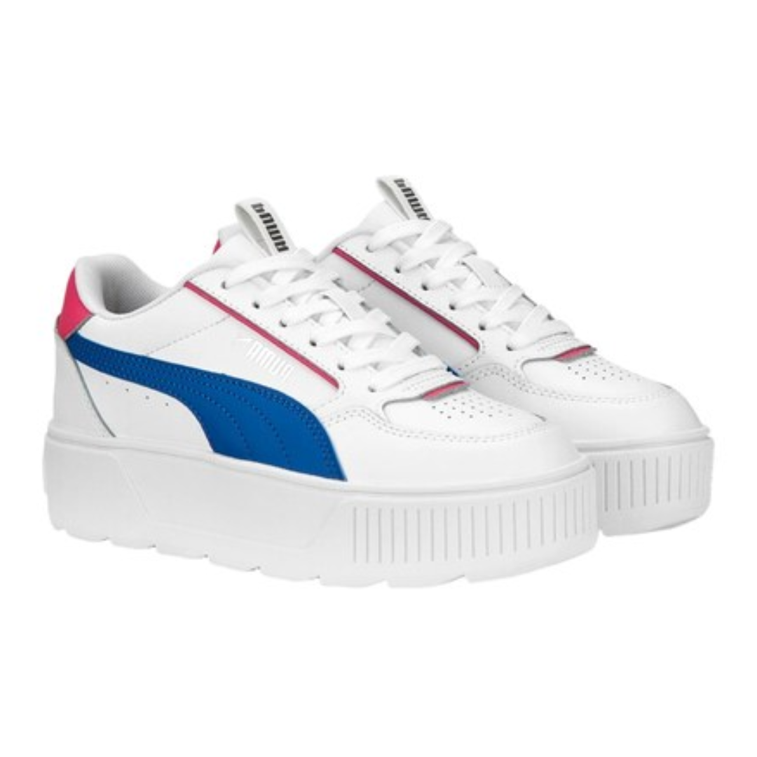 Tenis Puma Karmen Rebelle JR Azul/Rosa - U