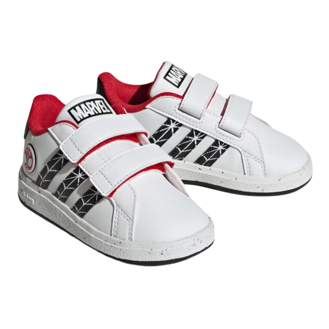 Tenis Adidas Grand Court Spider-Man Niño - U