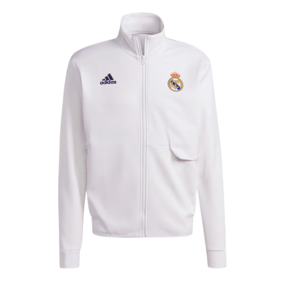 Chamarra Adidas Real Madrid Anthem Hombre - U