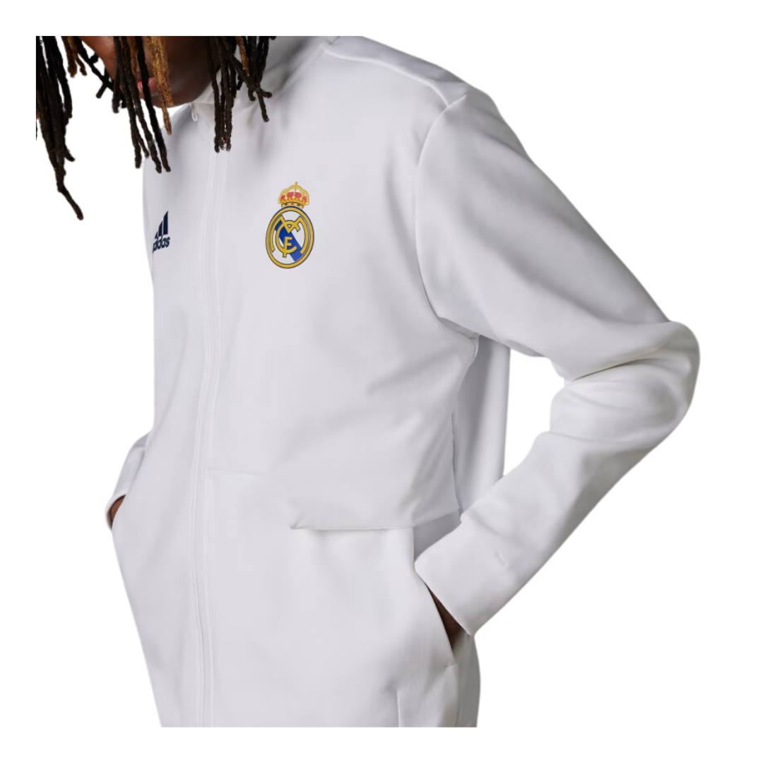 Chamarra Adidas Real Madrid Anthem Hombre - U