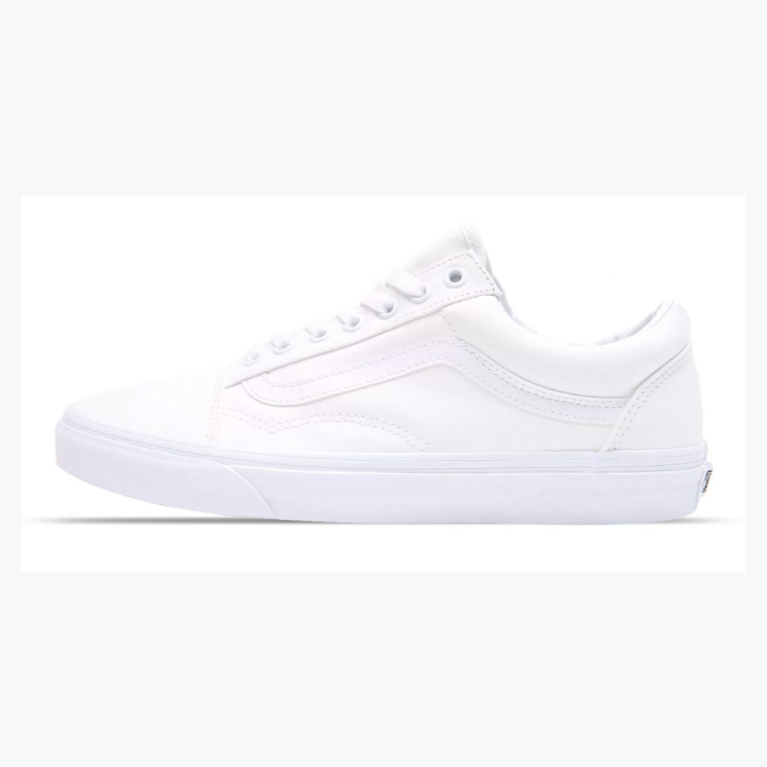 Tenis Vans Old Skool Classic Blanco HW00 Hombre - U
