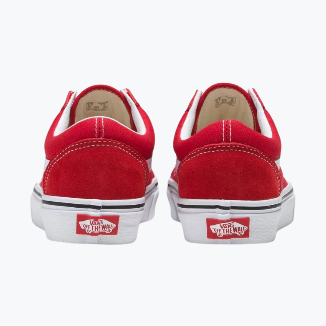 Tenis Vans Old Skool Classic Rojo 5JV6 Hombre - U