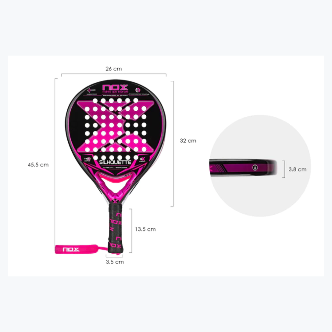 Pala de Padel NOX Silhouette - U