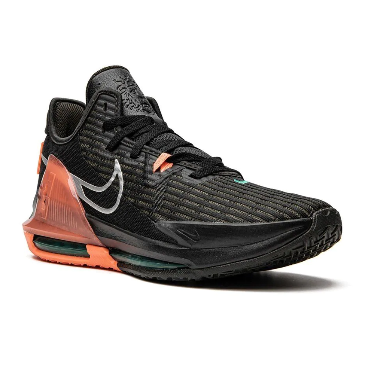 Tenis Nike LeBron Witness 6 Black Crimson Pulse Hombre - U