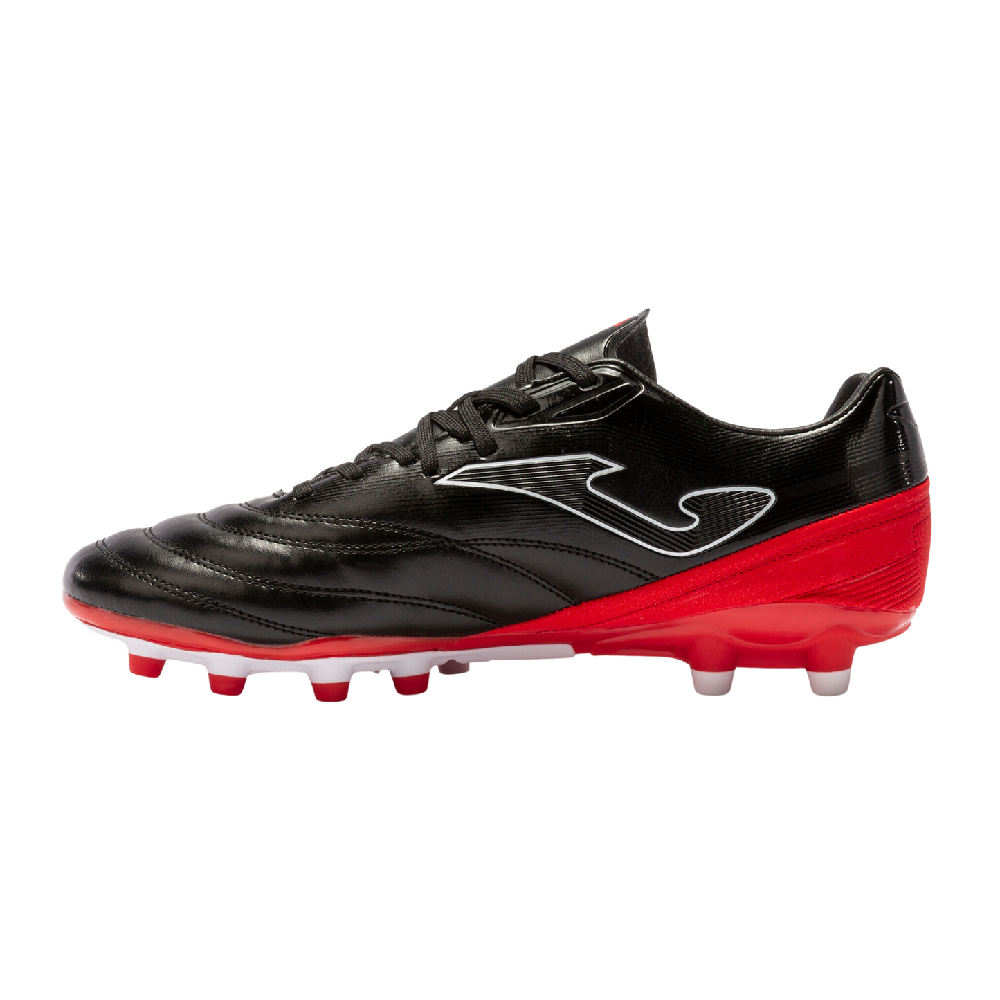 Tachones de Fútbol Joma N10 Negro/Rojo Hombre FG - U