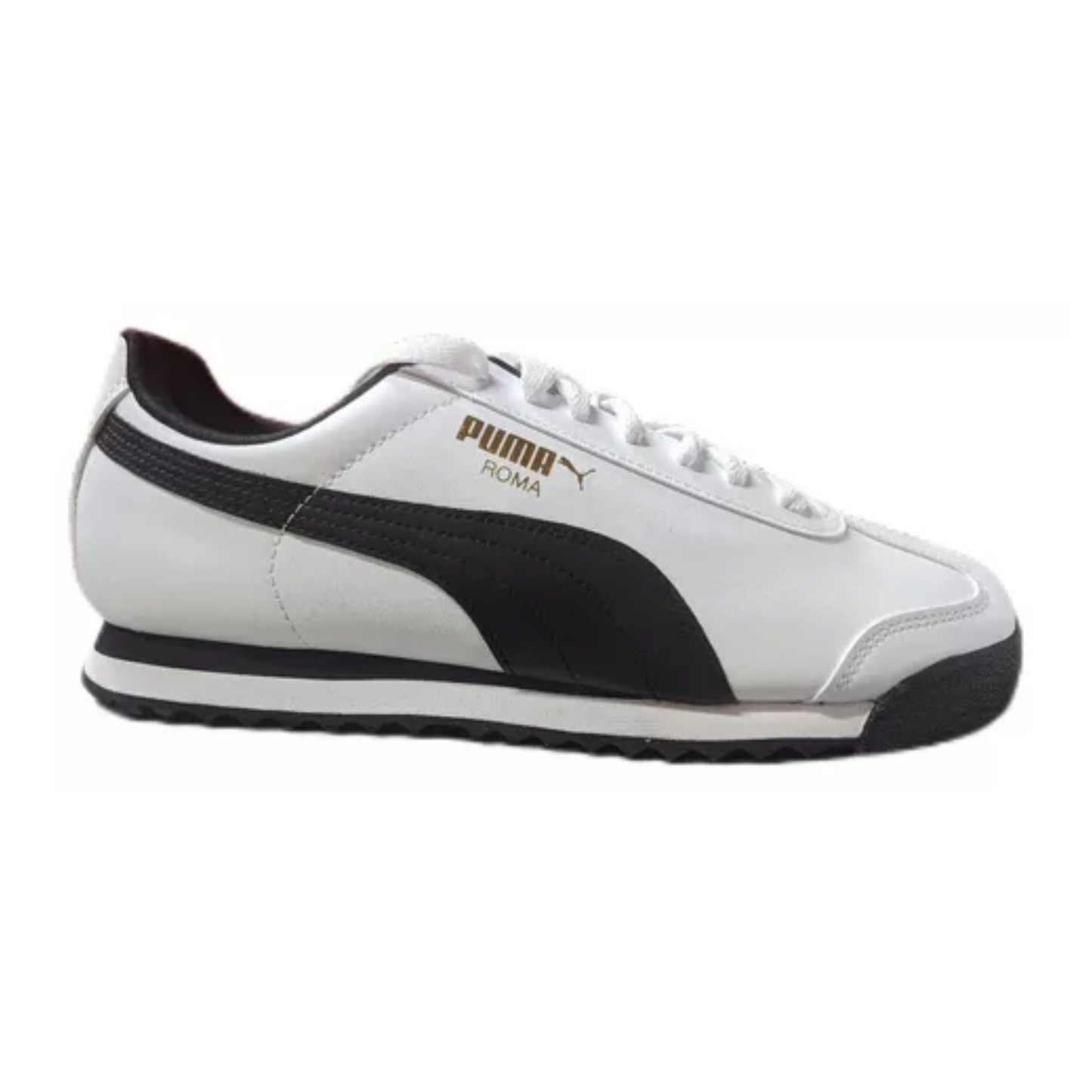 Tenis Puma Roma Basic Blanco/Negro Hombre - U