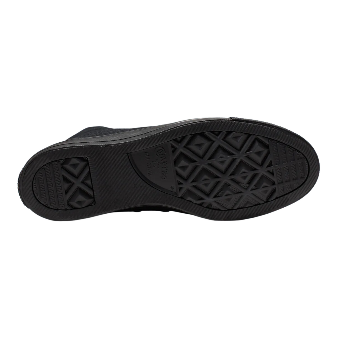 Tenis Converse Chuck Taylor All Star en Bota Negro Monocromo Unisex - U