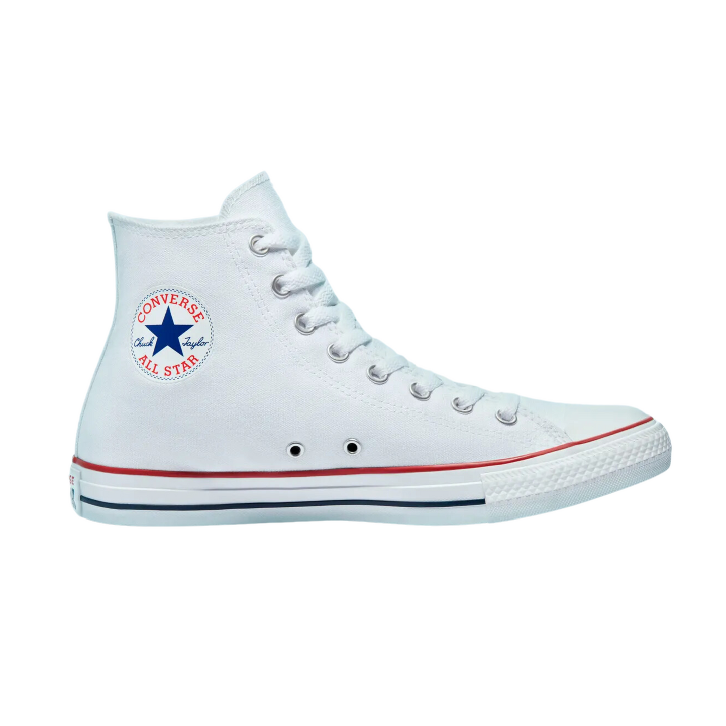 Tenis Converse Chuck Tayor All Star Blanco en Bota Unisex - U