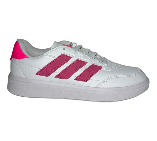 Tenis Adidas Courtblock  Bco con Rosa - 463