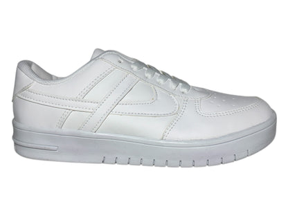 Tenis Panam Blancos Casual Unisex Estilo Clásico Urbano