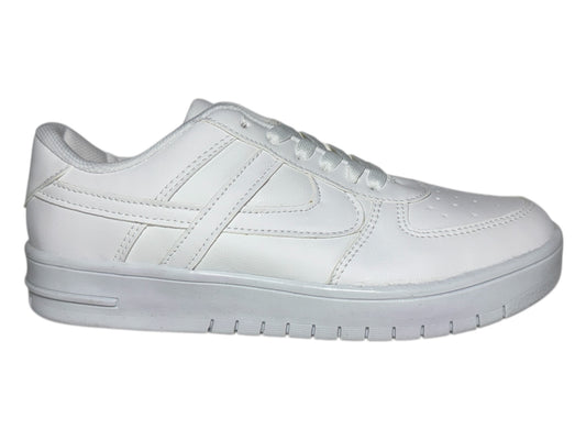 Tenis Panam Blancos Casual Unisex Estilo Clásico Urbano