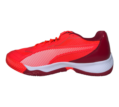 Tenis Puma Para Padel Nova Court Naranja
