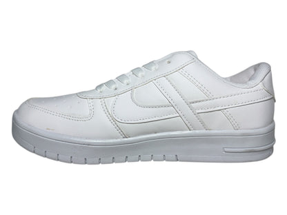 Tenis Panam Blancos Casual Unisex Estilo Clásico Urbano