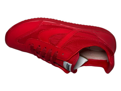 Tenis Panam Clásico Urbano Rojo Monocromático Para Hombre