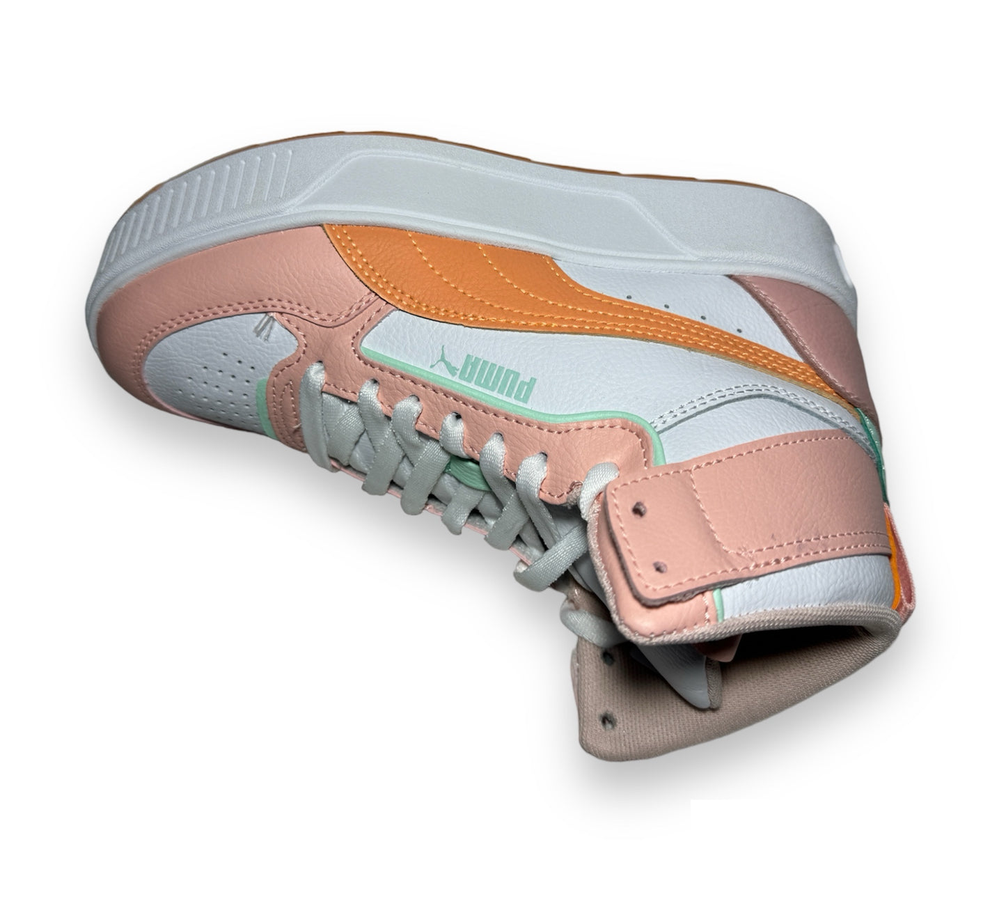 Tenis Puma Karmen Rebelle Mid Naranja - C