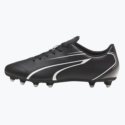 Tachones De Fútbol Puma Vitoria FG/AG Negro/Blanco Hombre - U