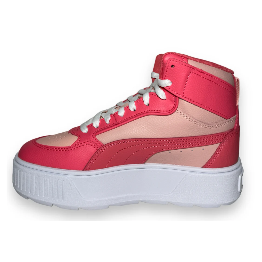 Tenis Puma Karmen Rebelle Mid Jr Rosa Mujer - CU