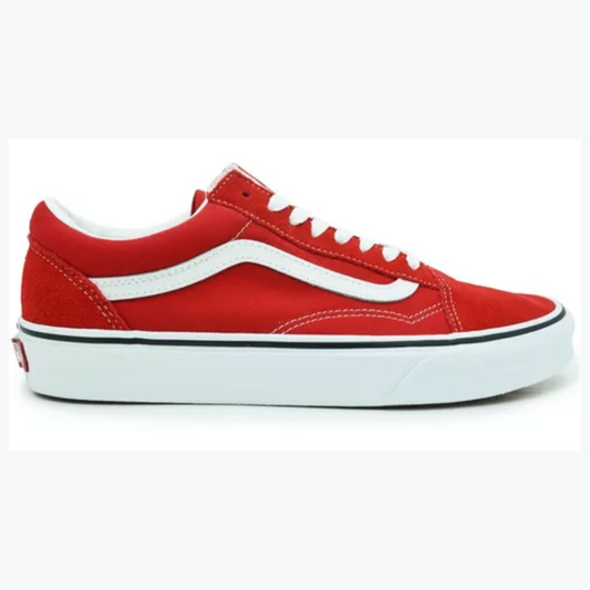 Tenis Vans Old Skool Classic Rojo 5JV6 Hombre - U